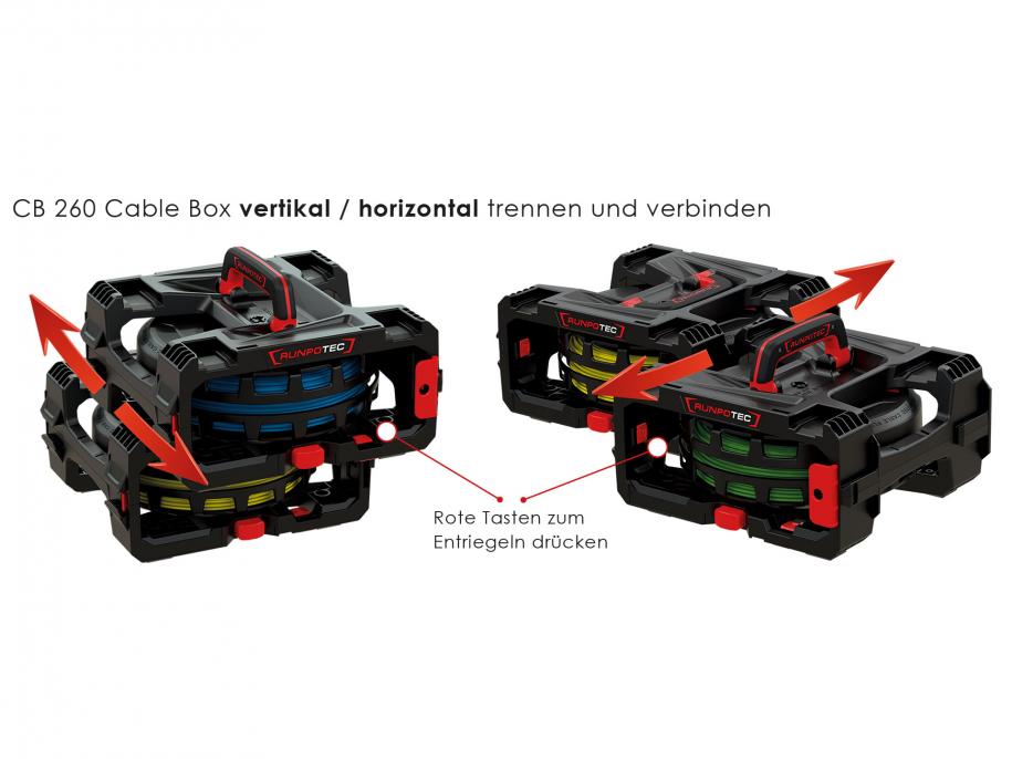 CB 260 Kabel Box - Einzel-Ader-Abroller - 1 Box