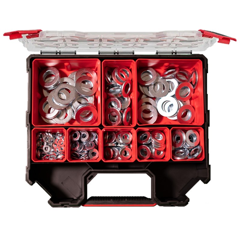 Sortimentsbox MIDI A - DIN 125A - 140HV - Stahl - verzinkt blau - 455-teilig